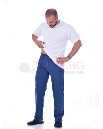 Мъжки памучен панталон в два цвята