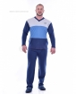 Плътна мъжка пижама интерлог в три цветови комбинации