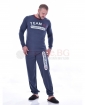 Удобна мъжка пижама интерлог с маншети в две комбинации